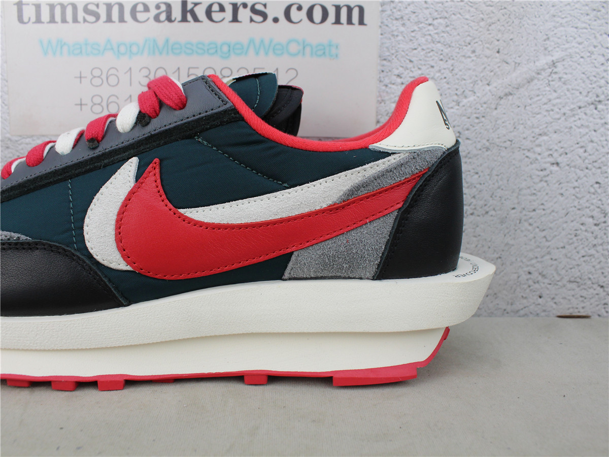 Nike LD Waffle sacai Undercover Midnight Spruce University Red DJ4877-300